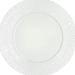 Outlet Basket Tallerken 22 cm, Hvid Frokosttallerkener
