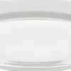 Clearance Pillivuyt Eventail Tallerken m. Fane 22 cm, Hvid