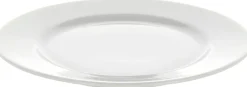 Clearance Pillivuyt Eventail Tallerken m. Fane 22 cm, Hvid
