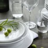 Pillivuyt Middagstallerkener > Eventail Tallerken m. Fane 28 cm, Hvid