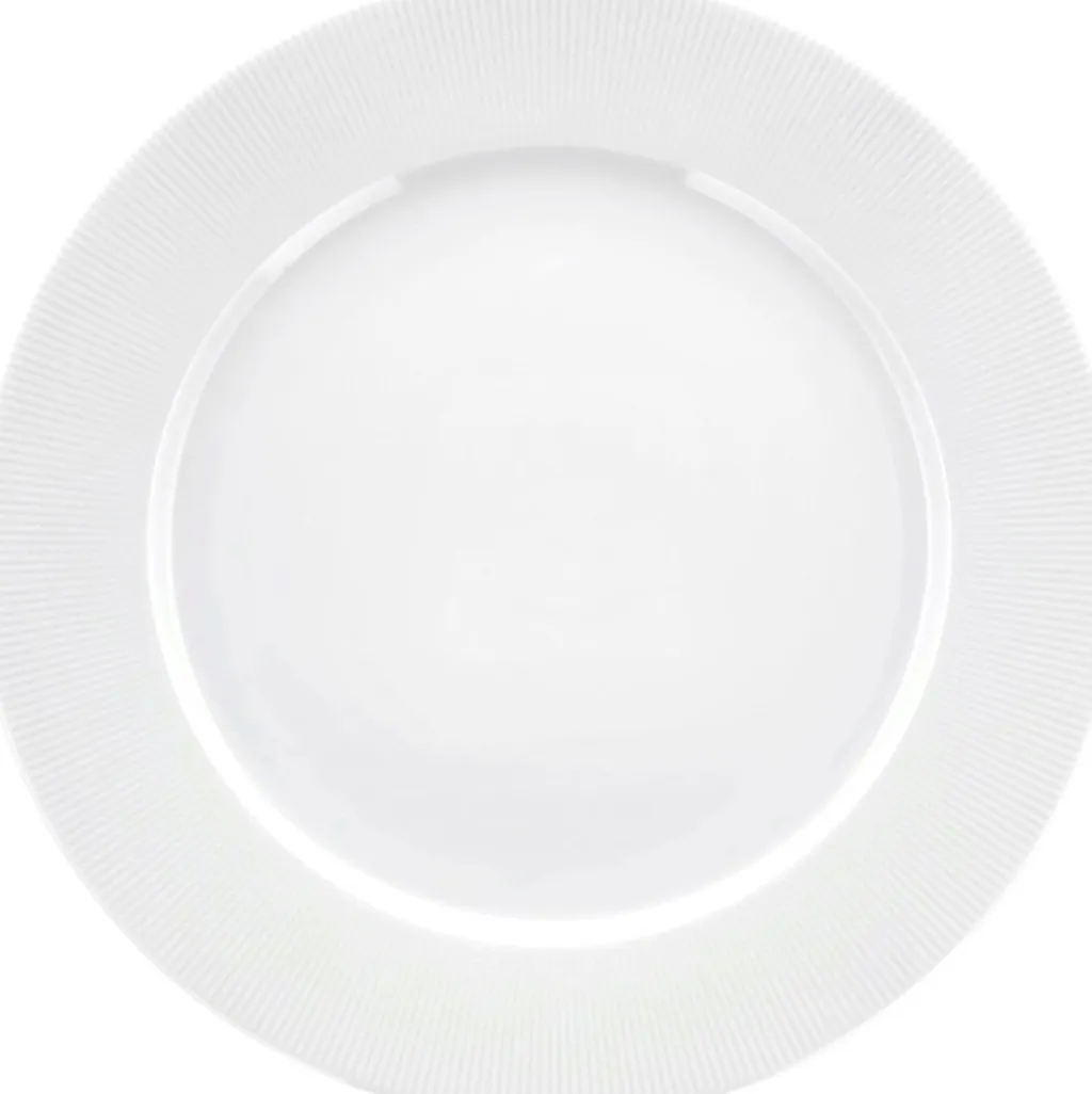 Pillivuyt Middagstallerkener > Eventail Tallerken m. Fane 28 cm, Hvid