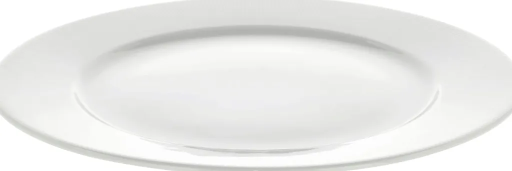 Pillivuyt Middagstallerkener > Eventail Tallerken m. Fane 28 cm, Hvid