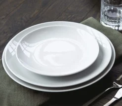 Eventail Tallerken 26,5 cm, Hvid Middagstallerkener