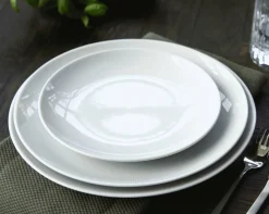 Eventail Tallerken 26,5 cm, Hvid Middagstallerkener