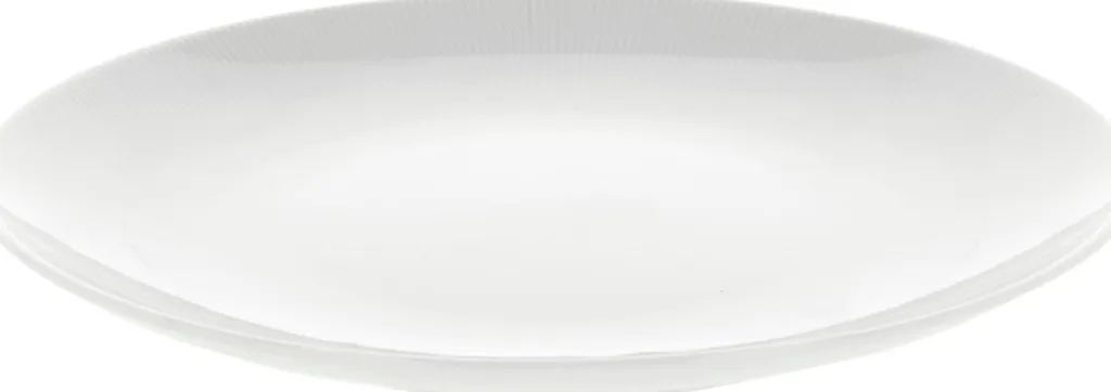 Eventail Tallerken 26,5 cm, Hvid Middagstallerkener