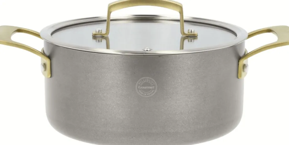 Online Pillivuyt Gourmet Durance Gryde m. Glaslåg 20 cm/2,9 L, Rustfrit Stål