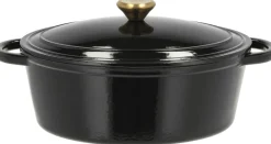 Hot Garonne Støbejernsgryde 39,5 cm/4 L Gryder Og Kasseroller