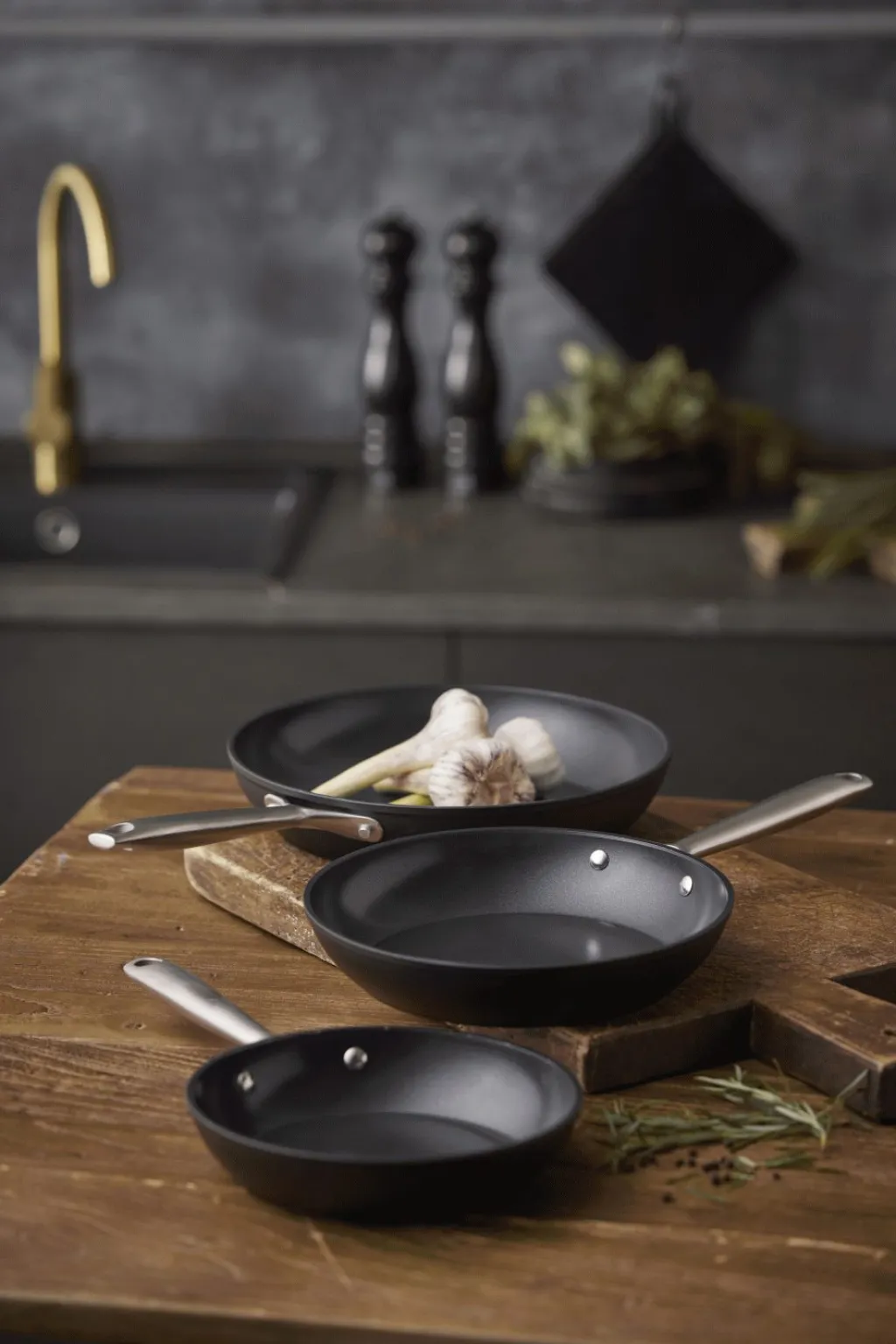 New Travo Stegepande m. Keramisk Non-stick 20 cm Pander