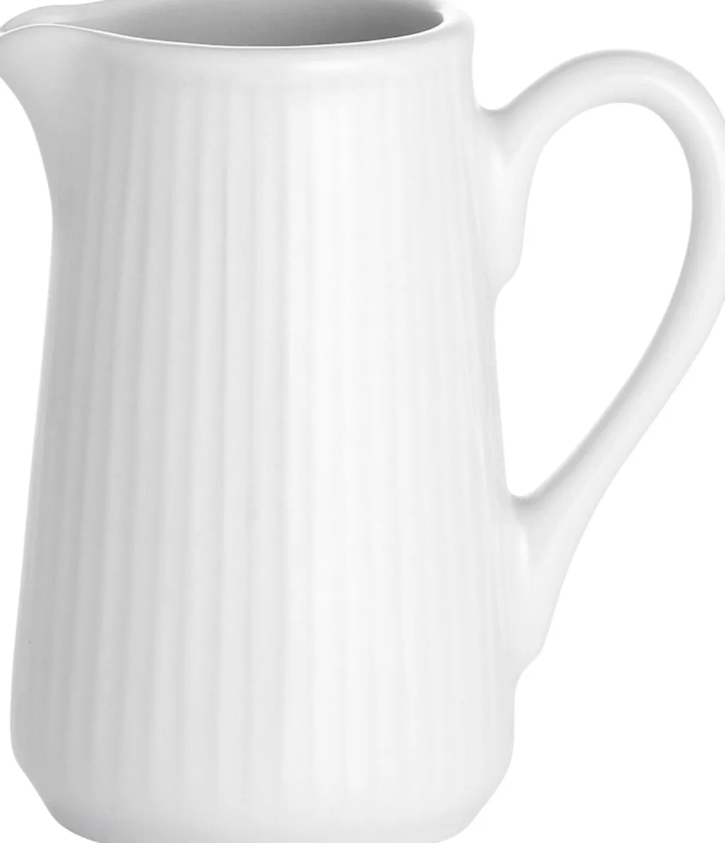 New Plissé Kande , Hvid Mælkekander