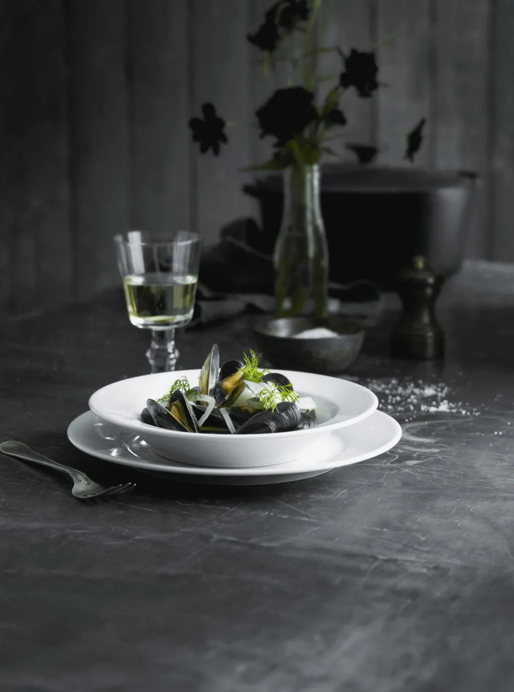 Pillivuyt Middagstallerkener > Sancerre Tallerken 28 cm, Hvid