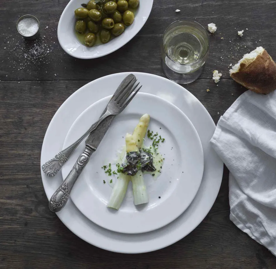 Discount Pillivuyt Sancerre Tallerken , Hvid