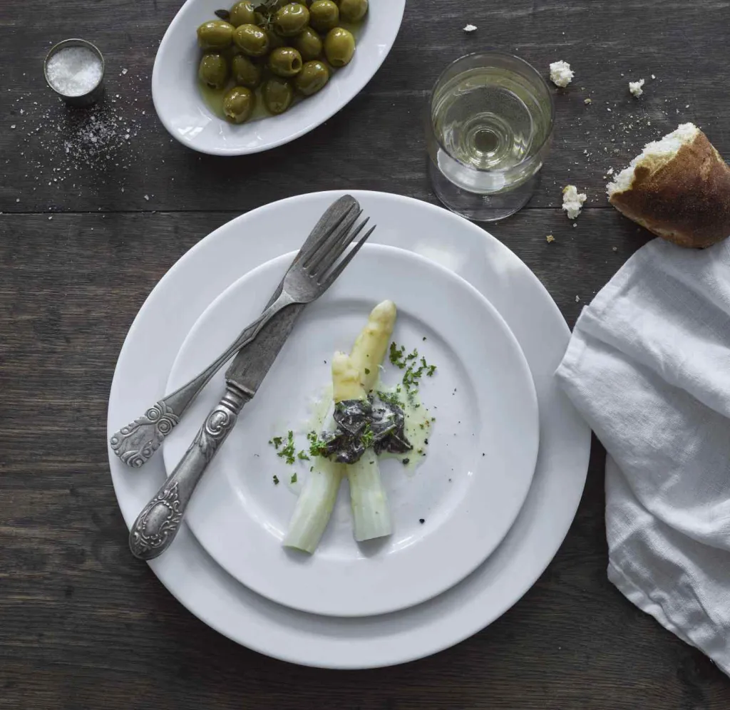 Sancerre Tallerken , Hvid Frokosttallerkener