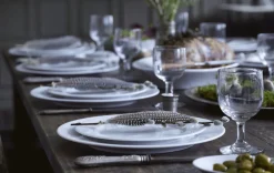 Sancerre Tallerken , Hvid Frokosttallerkener