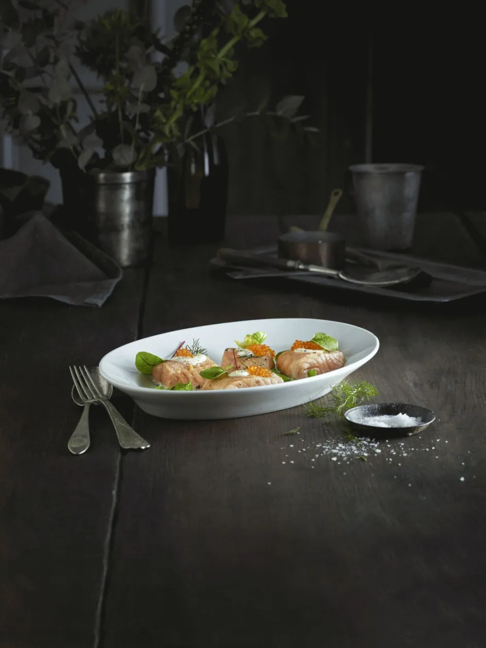 Best Pillivuyt Serie Originale Serveringsfad , Hvid