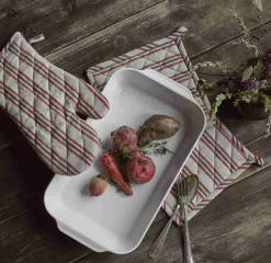 Pillivuyt Serie Originale Dybt Fad 2 stk. 32x17 cm, Hvid