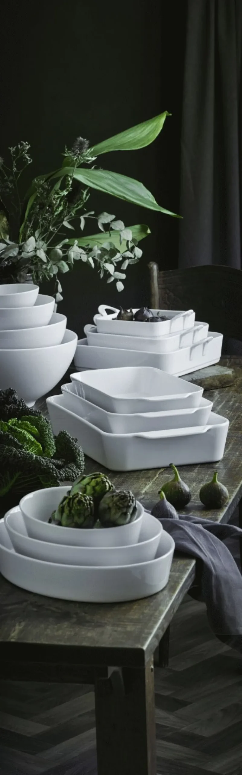 Pillivuyt Spisestue|Fade > Serie Originale Fad , Hvid