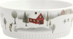Pillivuyt Vinter Toulouse Skål , Hvid