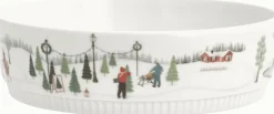 New Vinter Toulouse Skål Ø20 cm/1,2 L, Hvid Skåle|Spisestue