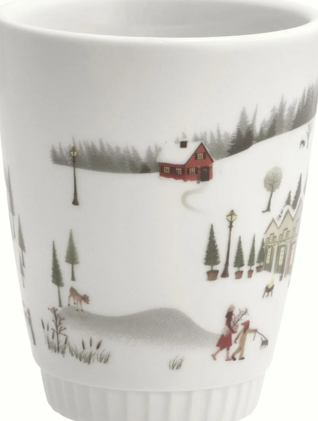 Sale Vinter Toulouse Krus 27 cl, Hvid Juleglas Og Krus|Krus