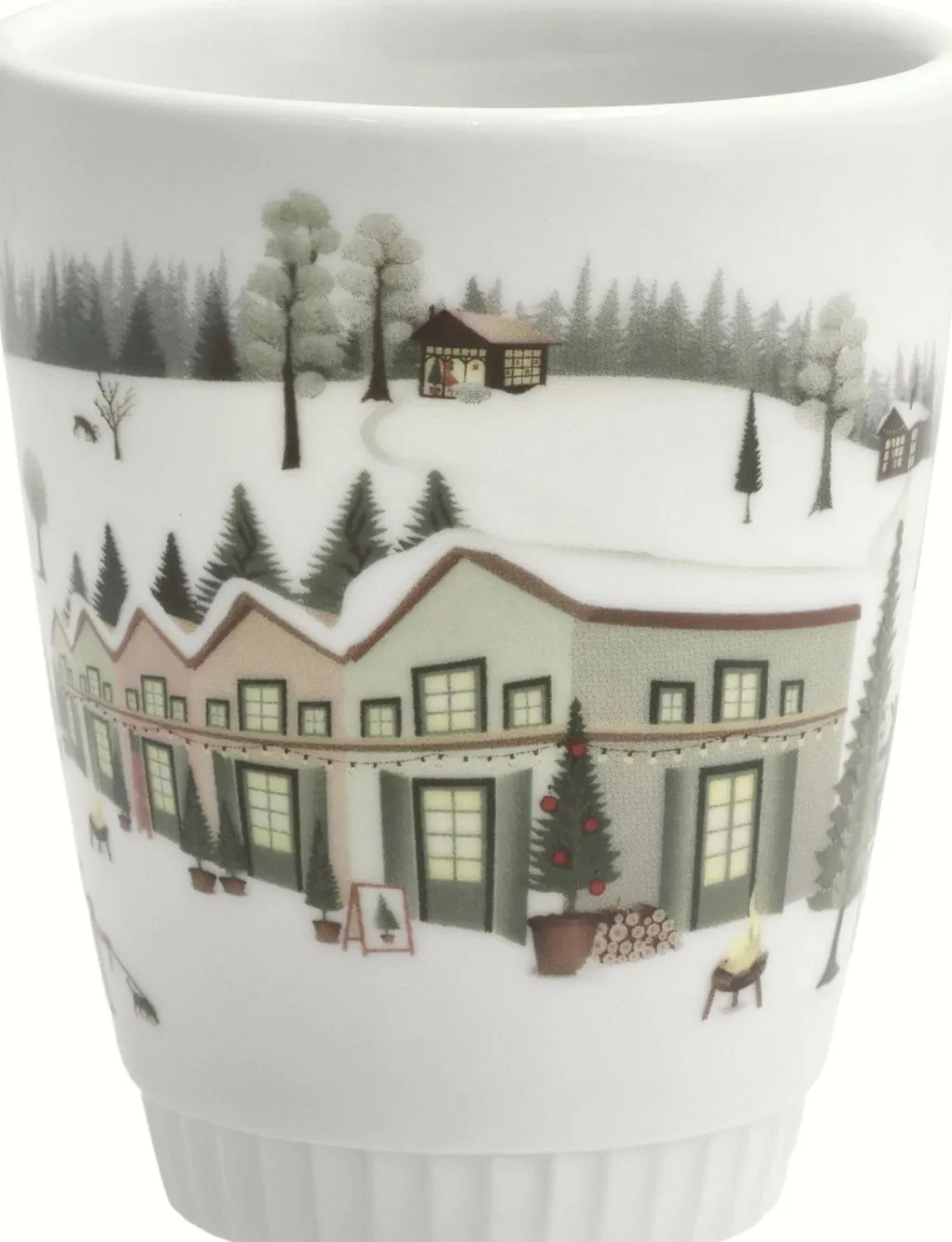 Sale Vinter Toulouse Krus 27 cl, Hvid Juleglas Og Krus|Krus