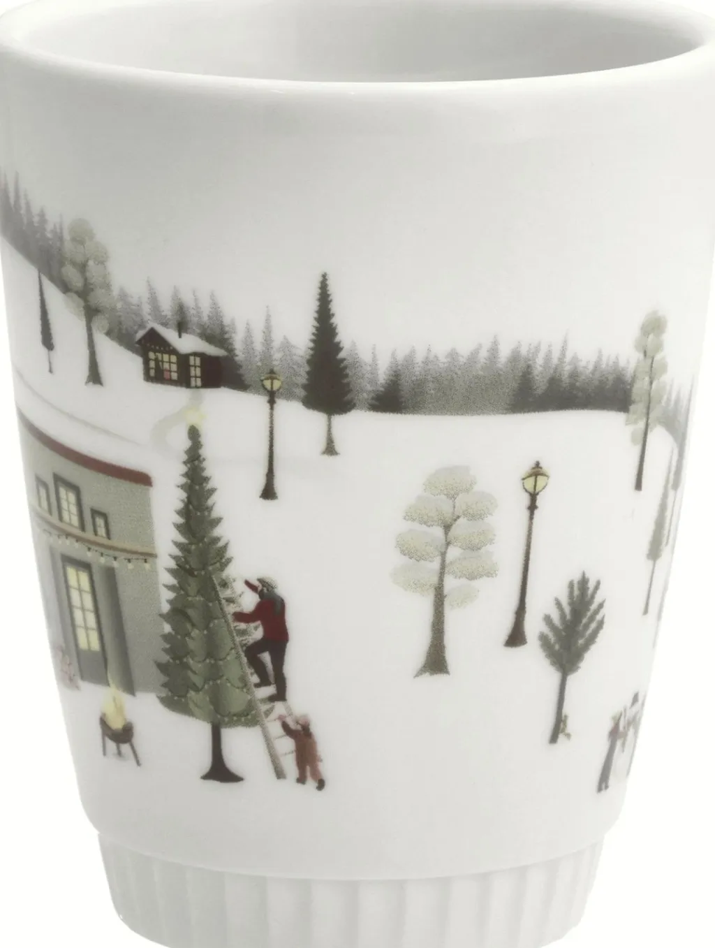Sale Vinter Toulouse Krus 27 cl, Hvid Juleglas Og Krus|Krus