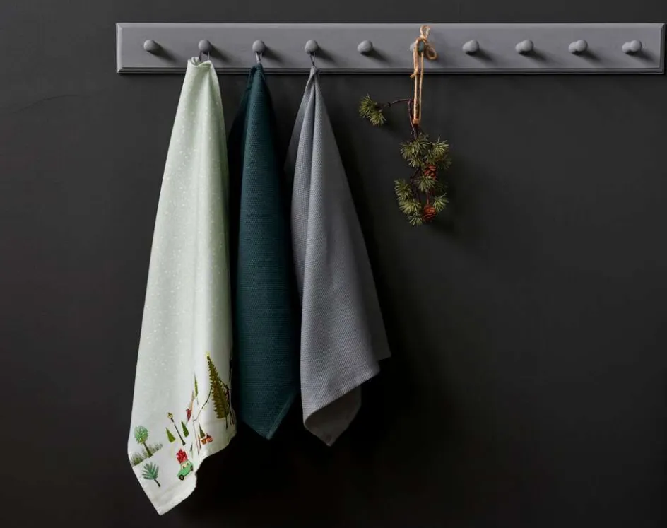 Outlet Pillivuyt Vinter Viskestykke 70x50 cm, Arctic Ice