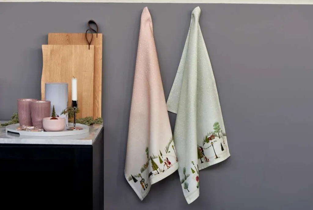 Pillivuyt Køkkentekstiler > Vinter Viskestykke 70x50 cm,