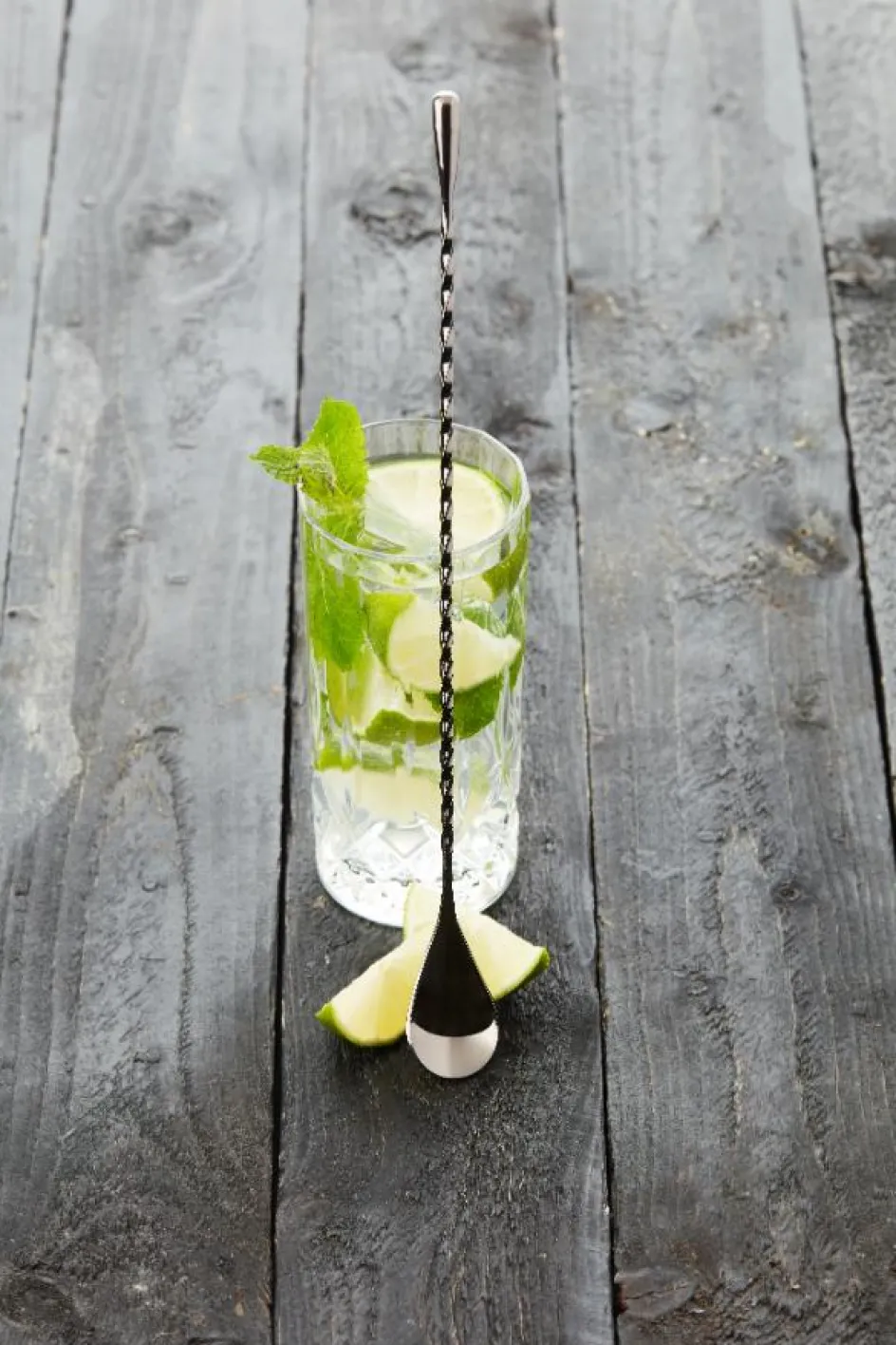 Online Point Virgule Cocktail-ske 30,5 cm, Metallisk Sort