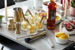Sale Cocktailsæt 4 Dele, Rustfrit Stål/Guld Barudstyr