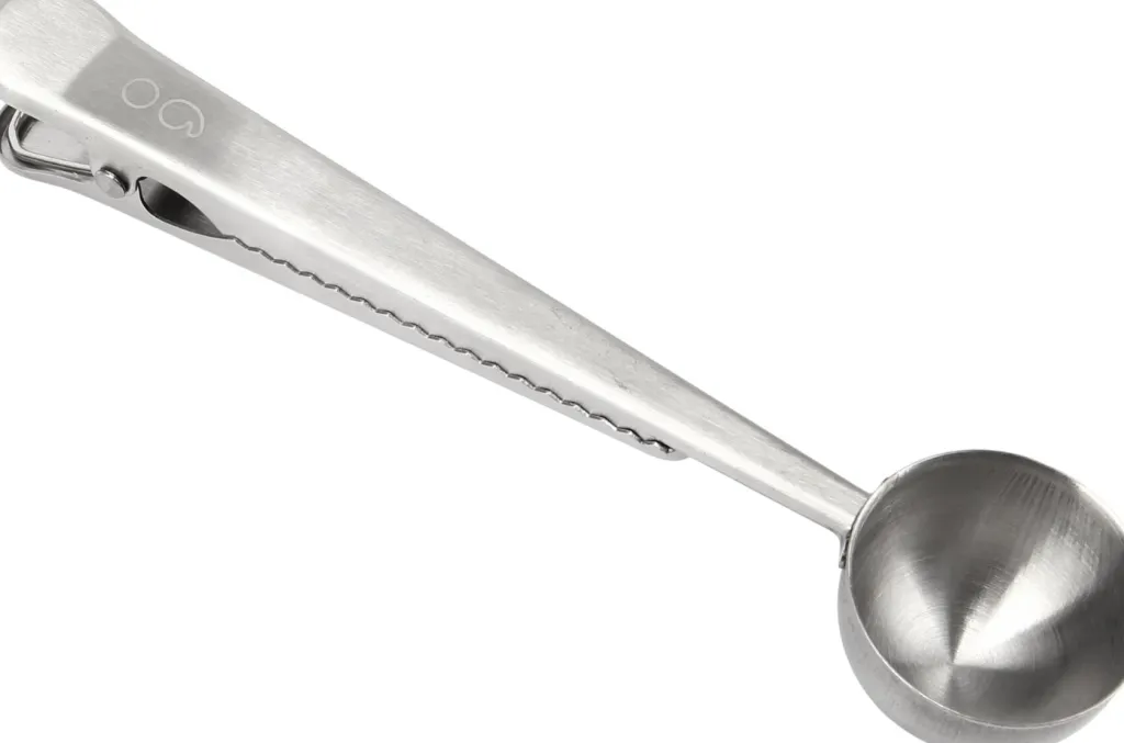 Point Virgule Tilbehør Til Kaffe Og Te > Kaffeske m. Clips, Rustfrit Stål
