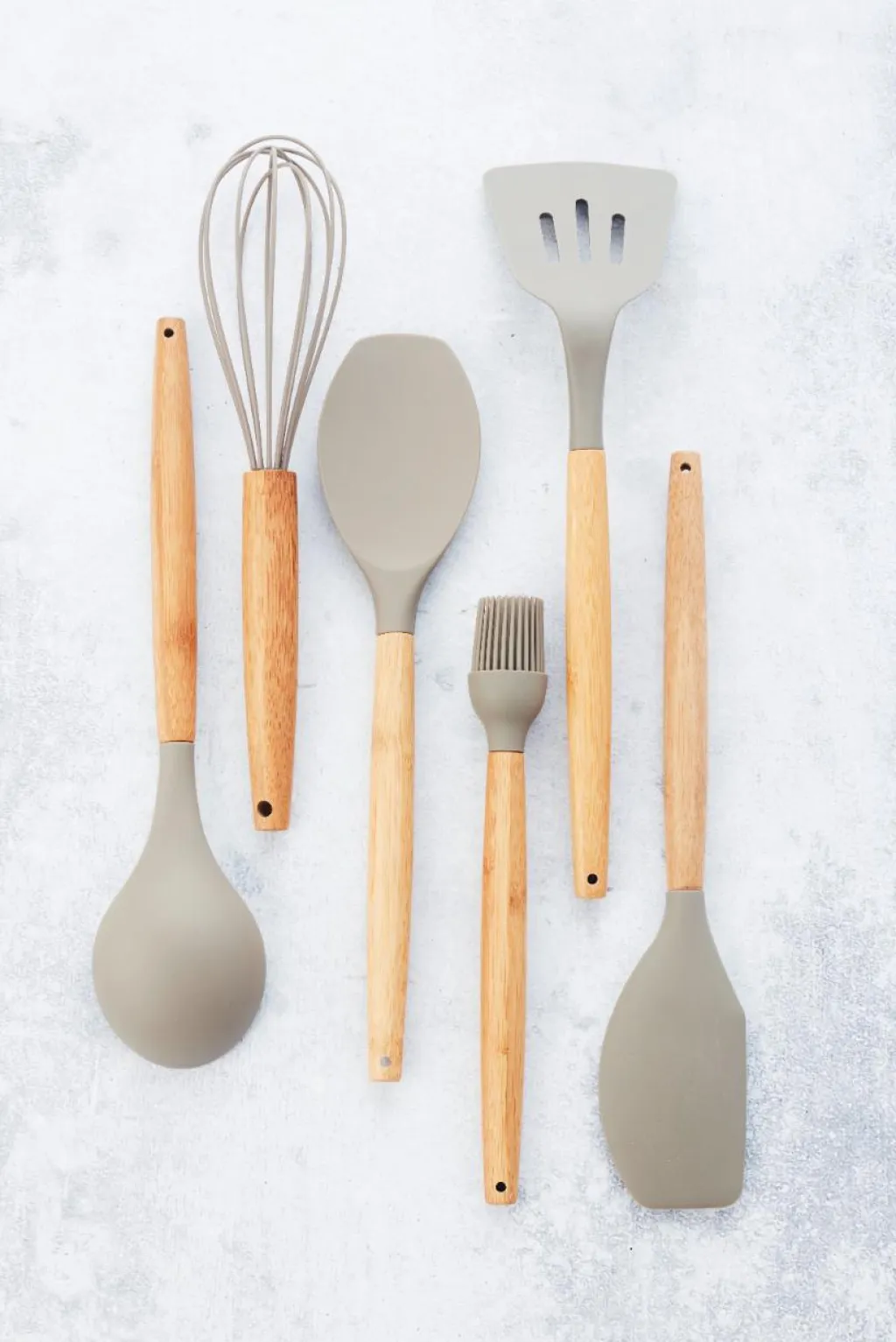 Point Virgule Bageredskaber|Bageredskaber > Piskeris 30,5 cm, Bambus/Taupe