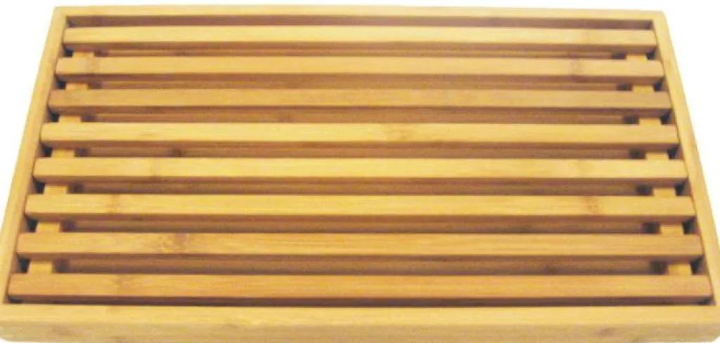 New Skærebræt 42,5x25 cm, Bambus Skærebrætter Og Serveringsbrætter