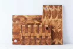 New Point Virgule Skærebræt , Teak