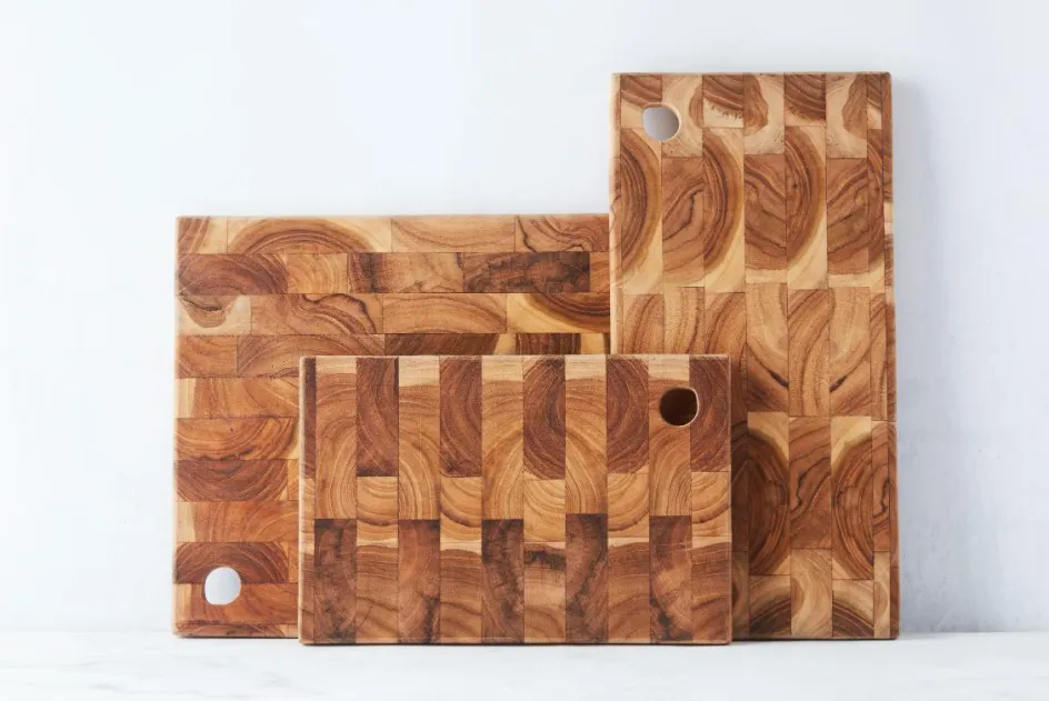New Point Virgule Skærebræt , Teak