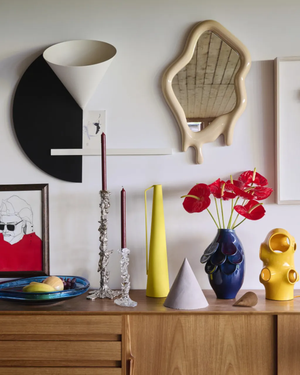 POLSPOTTEN Lysestager > Drip Lysestage H,