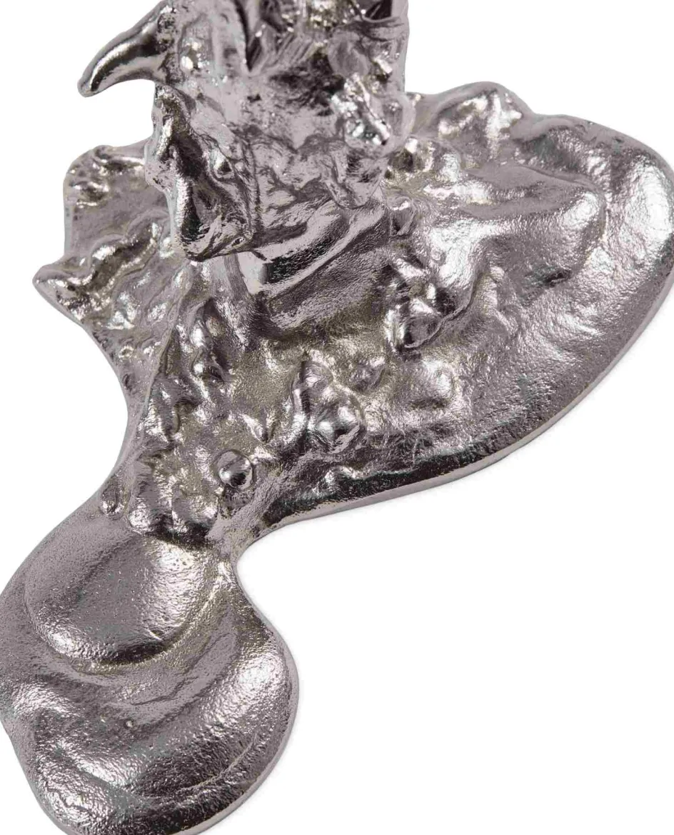 New POLSPOTTEN Drip Lysestage H25 cm, Sort Nikkel