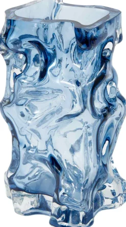 Sale POLSPOTTEN Ice Vase H29 cm, Mørkeblå