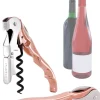 Clearance Tjenerproptrækker m. Hylster, Rose Gold Proptrækkere Og Folieskærere