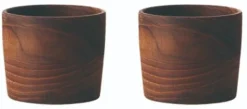 RAW Spisestue|Æggebægere > Æggebæger 2 stk. H4,3 cm, Teak