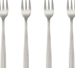 Online RAW Kagegaffel 4 stk. 14 cm, Mat Stål
