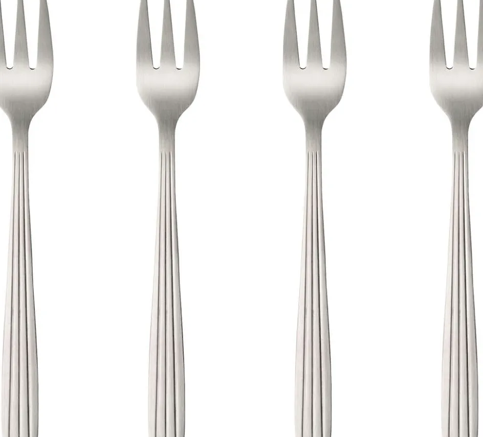 Online RAW Kagegaffel 4 stk. 14 cm, Mat Stål