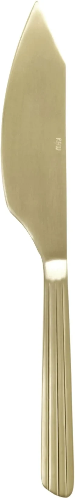 Online RAW Lagkagekniv, Champagneguld