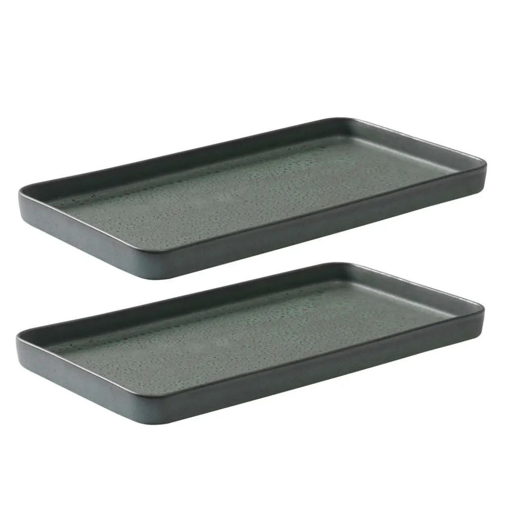Serveringsfad 2 stk. 34x18 cm, Spisestue|Fade