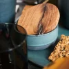 New Skål m. Låg og Ske Ø9,5 cm, Northern Green Opbevaring Til Køkkenet|Opbevaringskrukker Og -Glas