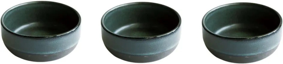 Best RAW Skåle 3 stk. Ø7,5 cm, Northern Green