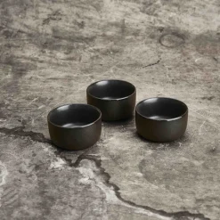 Sale RAW Skåle 3 stk. Ø7,5 cm, Titanium Black