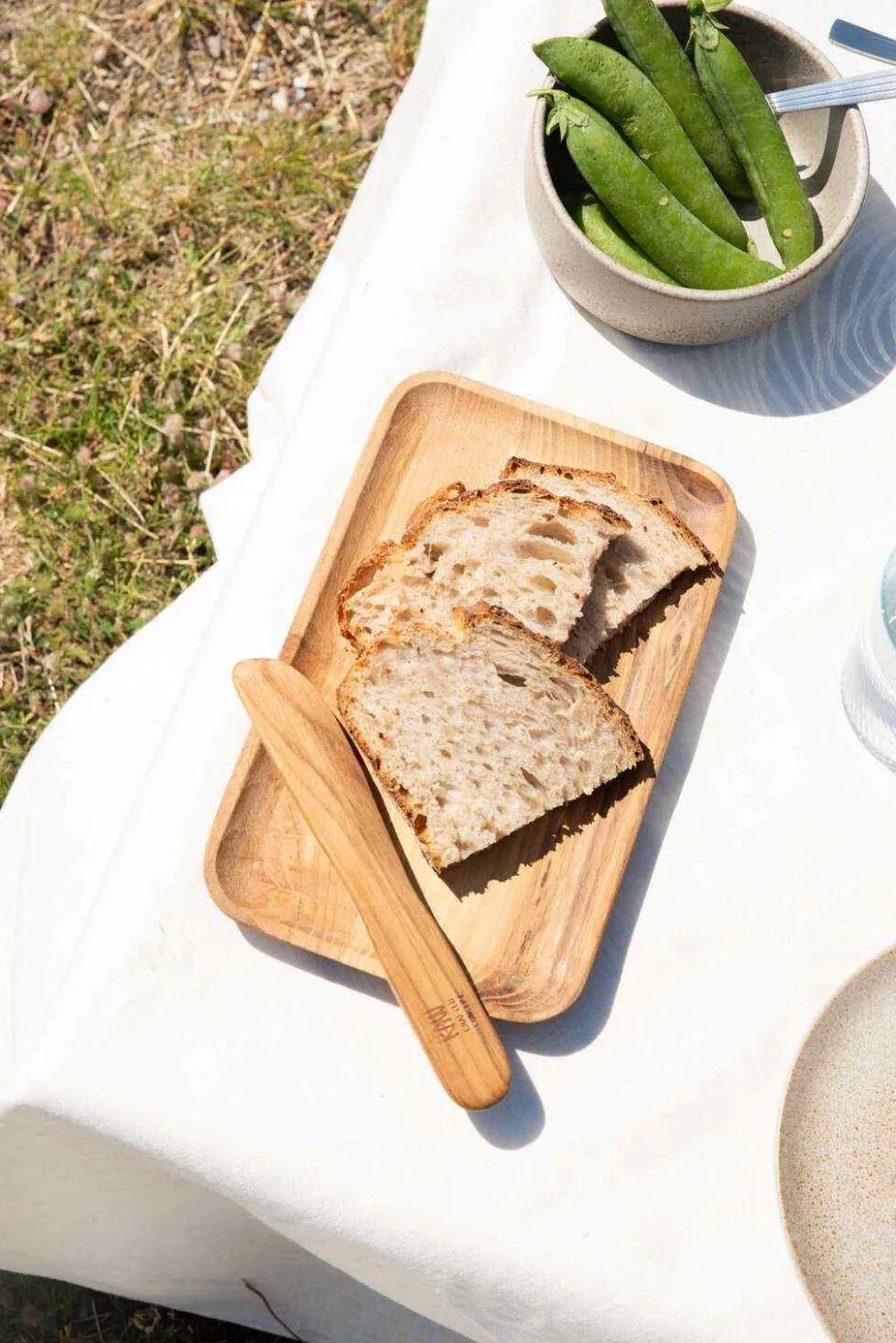 Hot RAW Smørekniv 19 cm, Teak