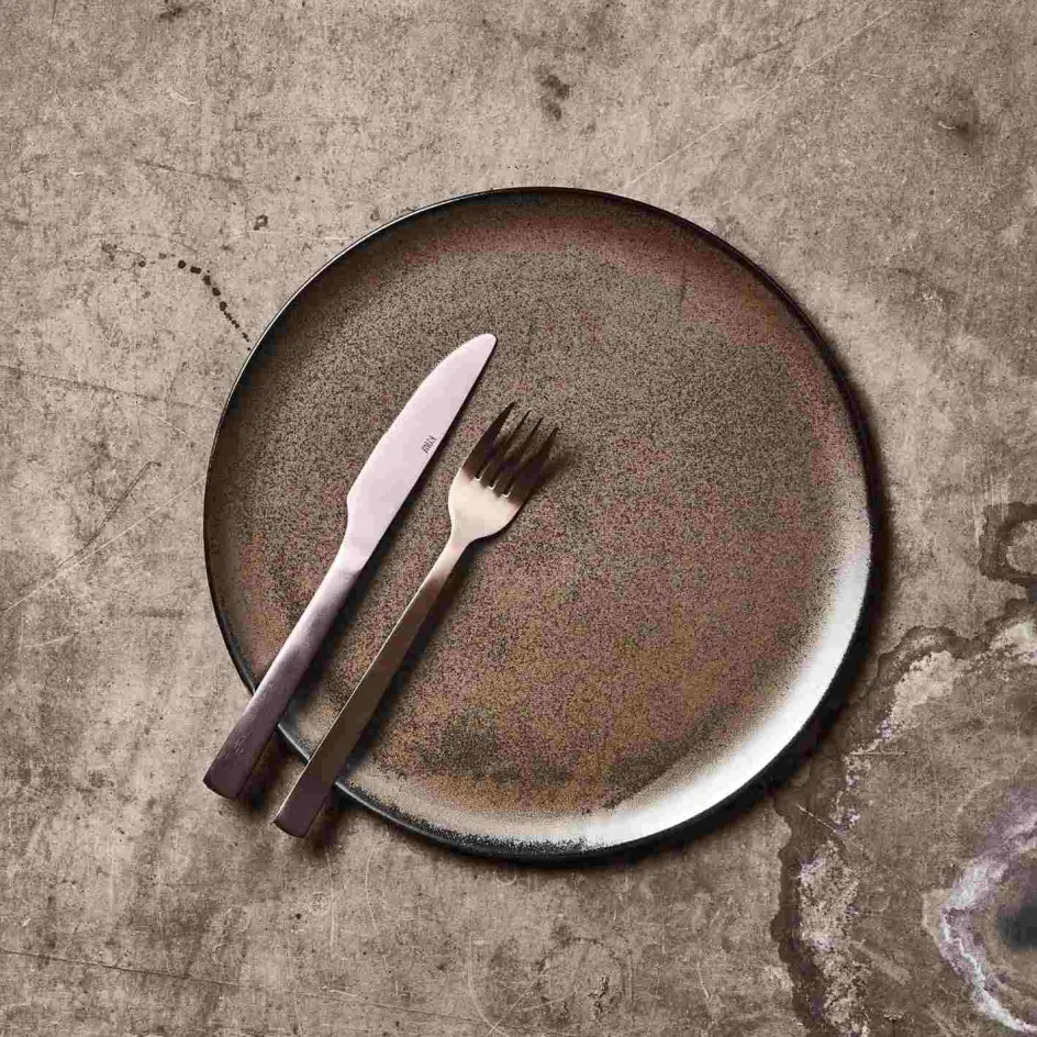 Best RAW Tallerken 28 cm, Metallic Brown