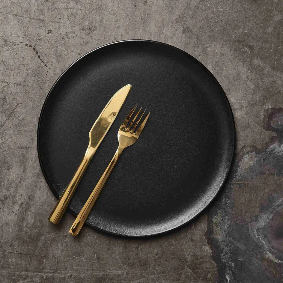 RAW Tallerken 28 cm, Titanium Black