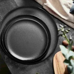Clearance RAW Tallerken , Titanium Black